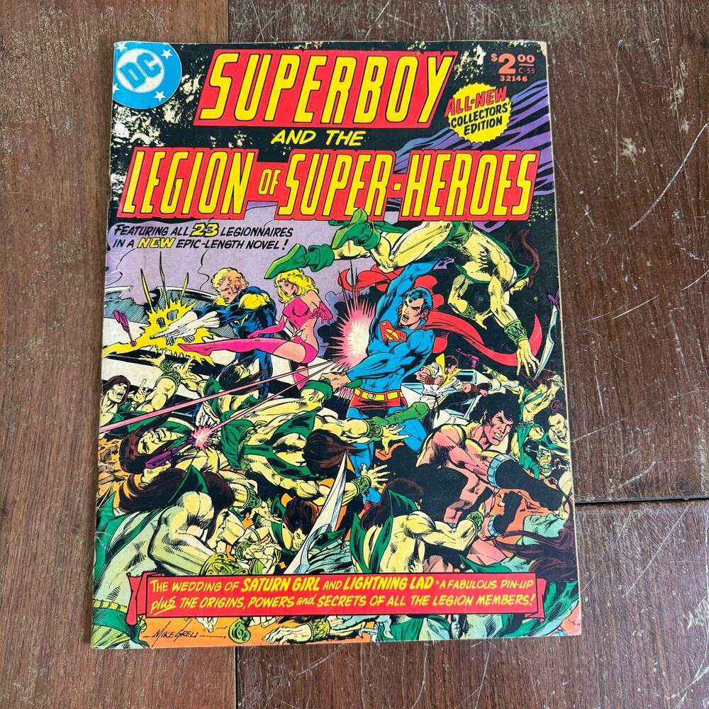 DC Comics 1978 Superboy and the Legion of Super-Heroes Comic Vol 7 No C-55